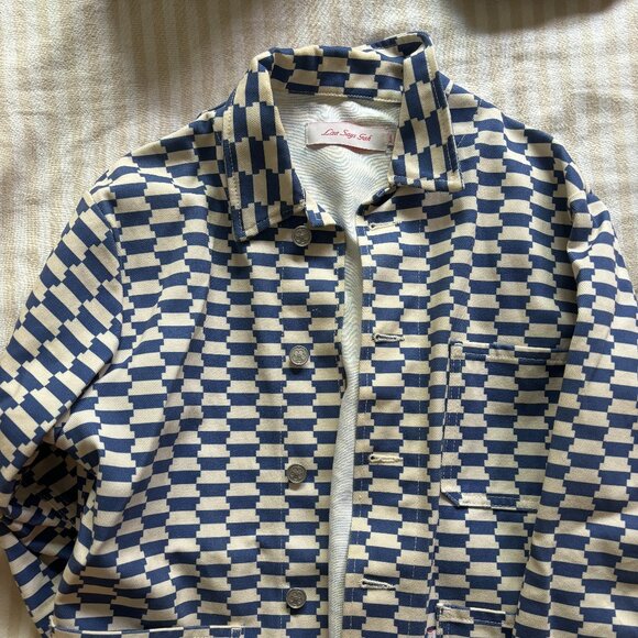 Lisa Says Gah Checkered Chore Jacket - Picture 2 of 3